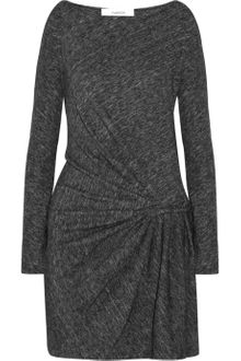 Thakoon Addition Gathered Slub-jersey Dress - Lyst