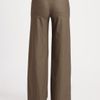 Vince Highwaisted Wideleg Pants in Brown (taupe) - Lyst