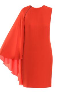 Lanvin Silk Crepe Dress - Lyst