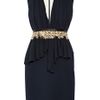 Roksanda Ilincic Darter Woolcrepe Dress in Blue (navy) - Lyst