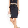 Roksanda Ilincic Darter Woolcrepe Dress in Blue (navy) - Lyst