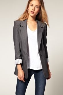 ASOS Collection Asos Boyfriend Blazer - Lyst