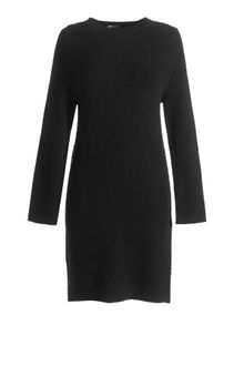 Jaeger Boucle Knitted Dress - Lyst