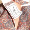 J.w. Anderson J.w. Anderson Womens Rubber Collar Paisley Top in Orange - Lyst