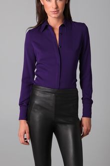Kevork Kiledjian Long Sleeve Tailored Shirt - Lyst