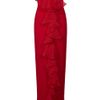 Notte By Marchesa Ruffled Orgz Cascade Gown in Red - Lyst