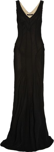 Robert Rodriguez Pintuck-paneled Crepe Dress - Lyst
