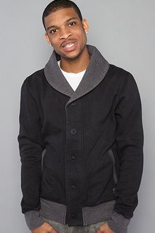 The Scifen Company The Lakeside Cardigan in Black - Lyst