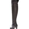 Valentino Long Studded Boot in Black - Lyst