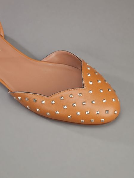 studded valentino flats