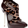Versace Pony Skin Ankle Boot in Brown - Lyst