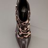 Versace Pony Skin Ankle Boot in Brown - Lyst