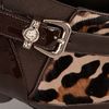 Versace Pony Skin Ankle Boot in Brown - Lyst