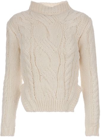 Carven Knitted Jumper - Lyst