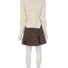 Carven Knitted Jumper in Beige (cream) - Lyst