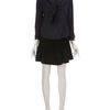 Carven Blouse in Blue (navy) - Lyst