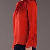 Derek Lam Long Sleeve Blouse in Red - Lyst