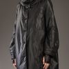 Ermanno Scervino Oversized Coat in Black - Lyst