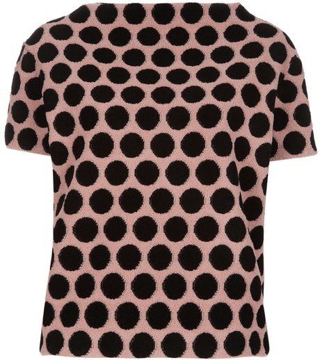 Marc Jacobs Dot Top in Pink - Lyst