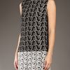 Msgm Shift Dress in Black - Lyst