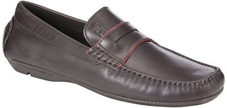 Carl 1a Leather Driver Loafers Dark Brown in Brown for Men - Lyst