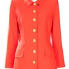 Yves Saint Laurent Vintage Skirt Suit in Pink (coral) - Lyst
