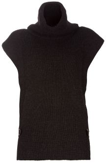 Neil Barrett Knitted Short-sleeved Top - Lyst