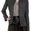 Alberta Ferretti Woolblend Jacket in Gray - Lyst