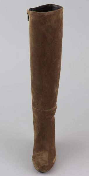 vera wang wedge booties