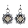 Allsaints Chareau Earring in Black (jet rust) - Lyst