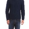 Marc By Marc Jacobs Handknit Pattern Wool Jumper in Blue for Men - Lyst