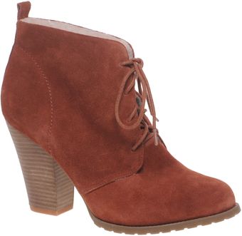 Asos Asos Arizona Suede Lace Up Shearling Ankle Boot - Lyst