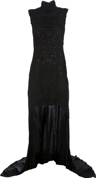 Giles Lace Dress in Black - Lyst