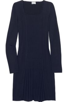 Philosophy di Alberta Ferretti Ribbed Wool Sweater Dress - Lyst