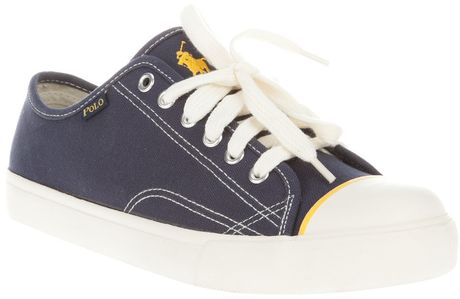Ralph Lauren Trainer in Blue for Men - Lyst