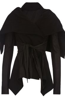 Rick Owens Shawl Collar Jacket - Lyst