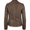 Allsaints Rally Leather Jacket in Brown (taupe) - Lyst