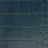 Asos Collection Asos Croc Embossed Leather Portfolio Clutch Bag in Green (mallard) - Lyst