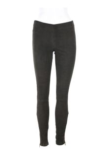 Current/Elliott Calf Velvet The Pull Up Leggings - Lyst