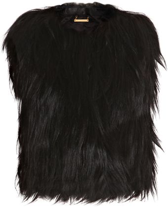 Diane Von Furstenberg Jane Fur Gilet - Lyst