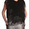Diane Von Furstenberg Jane Fur Gilet in Black - Lyst