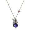 Swarovski Swarovski Silver Angel Mouse Passenger Pendant Necklace
