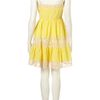 Topshop Lace Trim Dress By Parasol in Yellow - Lyst