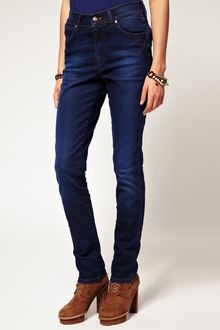 Wrangler High Waisted Skinny Jeans - Lyst