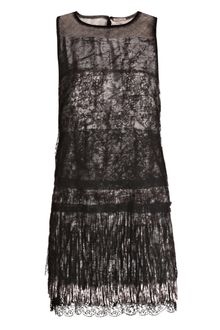 Bottega Veneta Lace and Multi-graphic Print Dress - Lyst