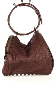Alexander Wang Angela Textured-leather Bag - Lyst