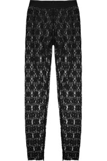 By Malene Birger Luono Sheer Floral-lace Leggings - Lyst