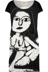 Clements Ribeiro Candy Printed Stretch-cotton Dress