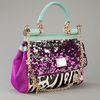 Dolce & Gabbana Embellished Handbag in Blue - Lyst