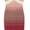 Hervé Léger Strapless Bandage Dress in Pink (fuchsia) - Lyst